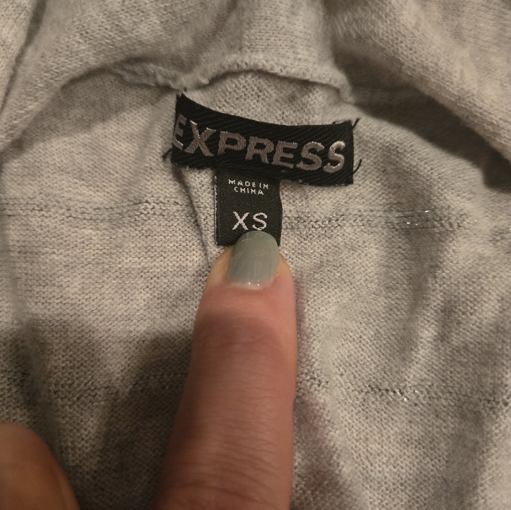 Silver Striped Cardigan - Picture 2 of 7